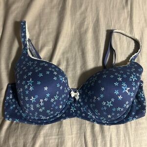 Victoria's Secret Star Body Lined Demi Bra Size 36DD